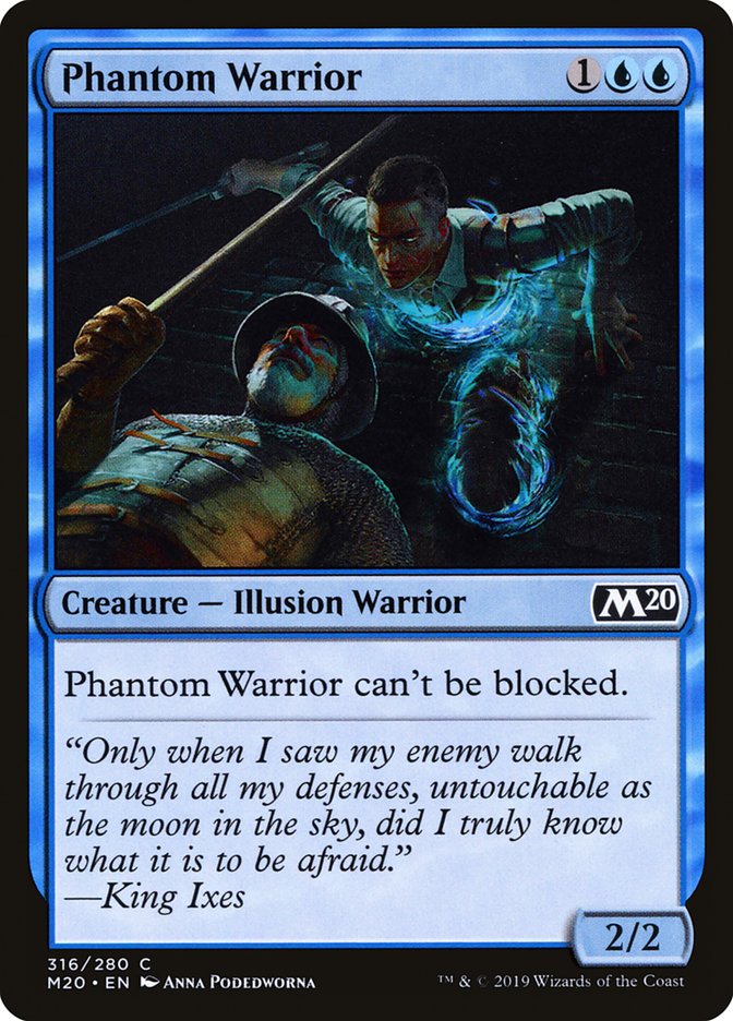Phantom Warrior [Core Set 2020] | Good Games Adelaide SA