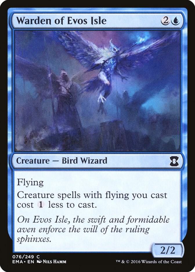 Warden of Evos Isle 76 (Eternal Masters)  - Foil | Good Games Adelaide SA