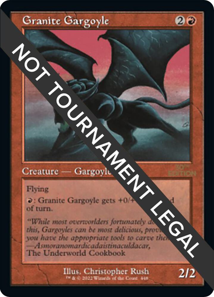 Granite Gargoyle Retro Frame 448/594 (30th Anniversary Edition)  | Good Games Adelaide SA