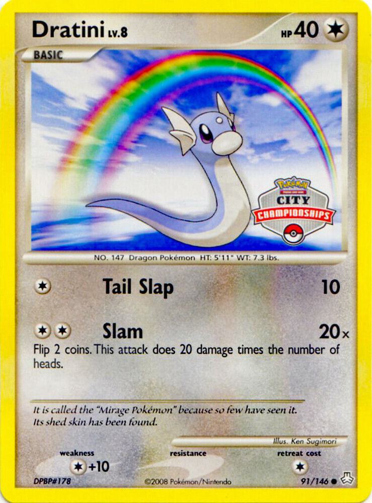 Dratini 91 146 City Championships 091/146 (League & Championship Cards)  | Good Games Adelaide SA