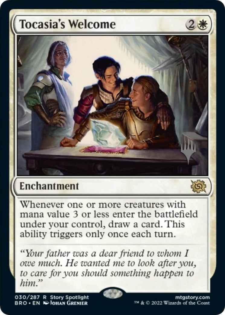 Tocasia's Welcome (Promo Pack) [The Brothers' War Promos] | Good Games Adelaide SA