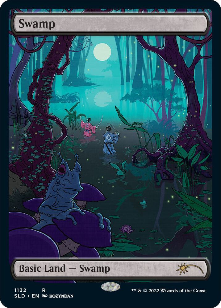 Swamp 1132 1132 (Secret Lair Drop Series)  - Foil | Good Games Adelaide SA