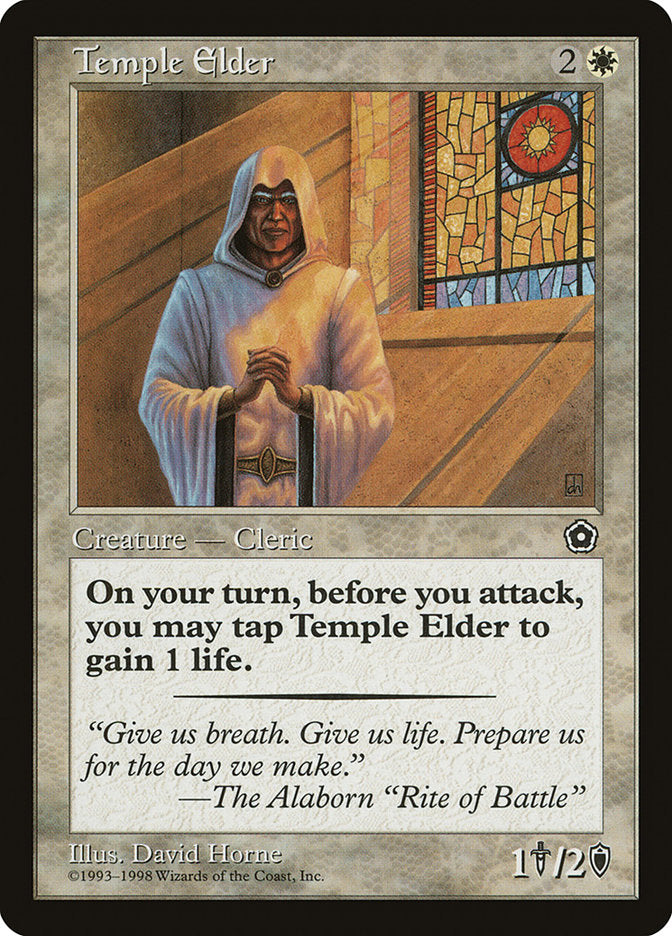Temple Elder  (Portal Second Age)  | Good Games Adelaide SA