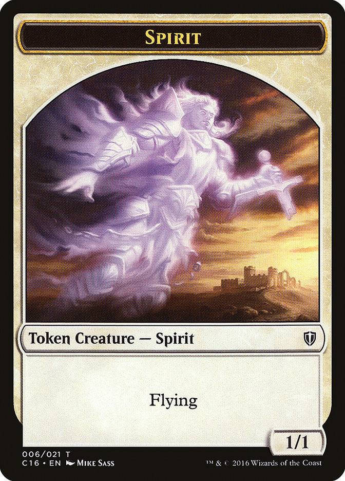 Spirit (006/021) [Commander 2016 Tokens] | Good Games Adelaide SA