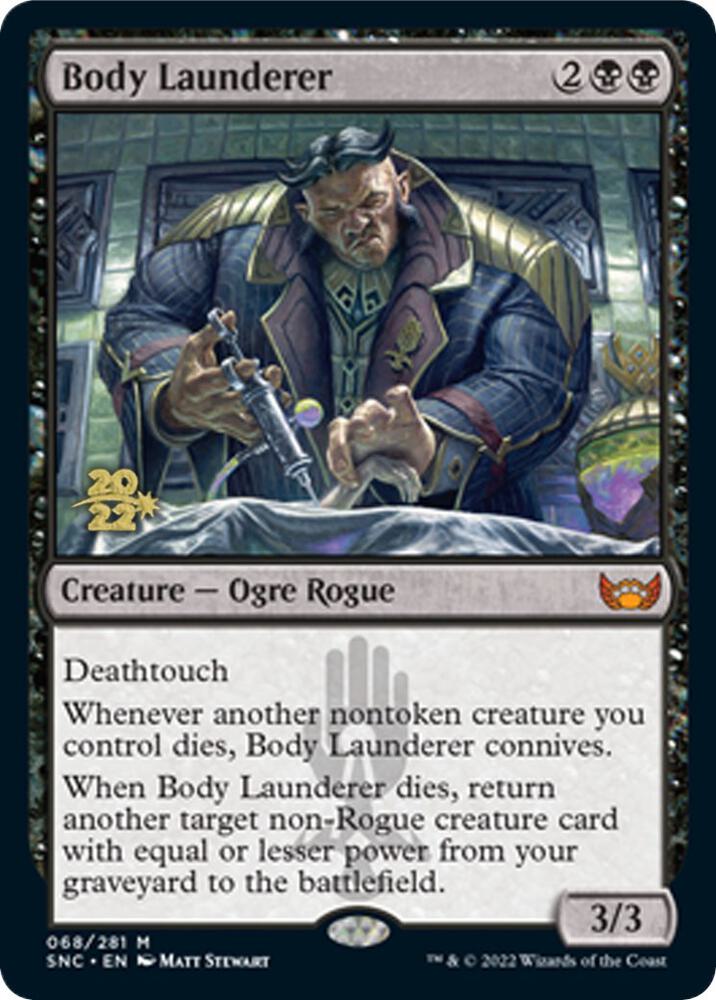 Body Launderer 68 (Prerelease Cards)  - Foil | Good Games Adelaide SA