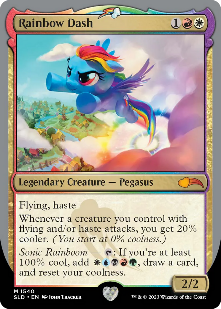 Rainbow Dash [Secret Lair Drop Series] | Good Games Adelaide SA