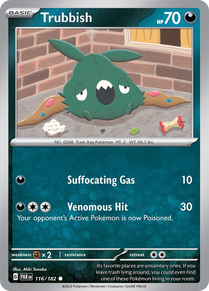 Trubbish 116/182 (SV04: Paradox Rift)  - Reverse Holofoil | Good Games Adelaide SA
