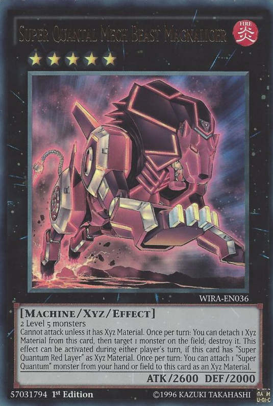 Super Quantal Mech Beast Magnaliger [WIRA-EN036] Ultra Rare | Good Games Adelaide SA