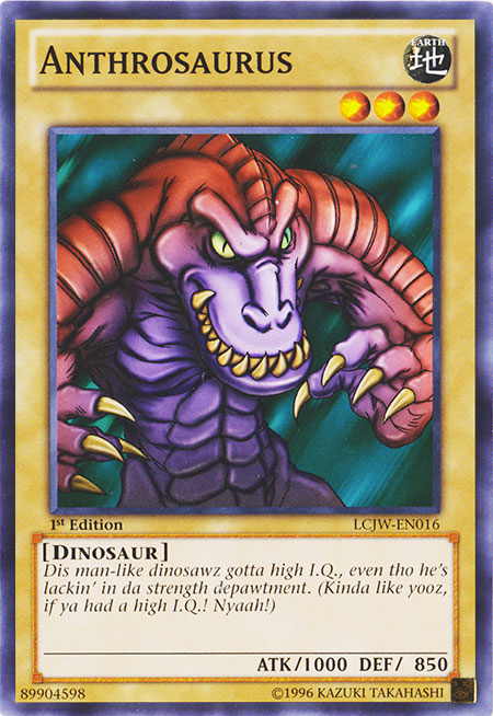 Anthrosaurus [LCJW-EN016] Common | Good Games Adelaide SA