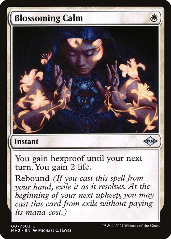 Blossoming Calm 7 (Modern Horizons 2)  - Foil | Good Games Adelaide SA