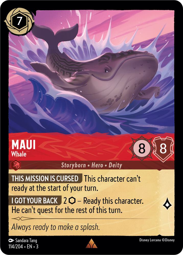 Maui Whale 114/204 (Into the Inklands)  | Good Games Adelaide SA