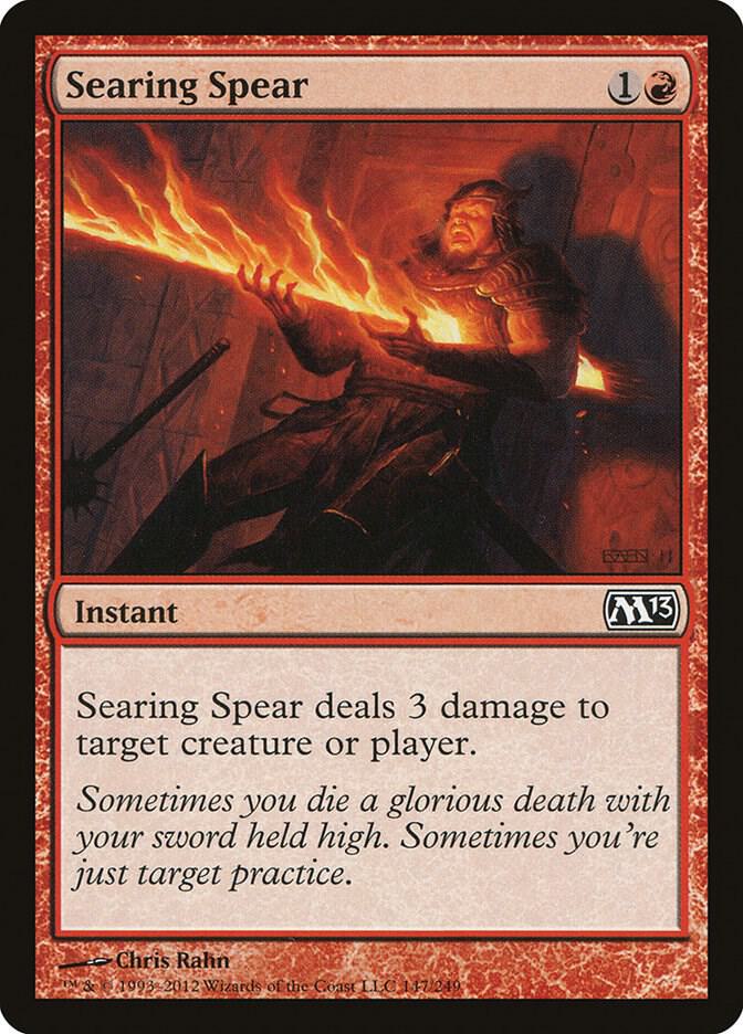 Searing Spear 147 (Magic 2013 (M13))  | Good Games Adelaide SA