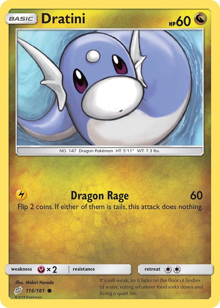 Dratini 116/181 (SM - Team Up)  | Good Games Adelaide SA