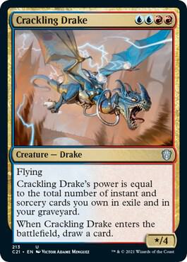 Crackling Drake 213 (Commander 2021)  | Good Games Adelaide SA