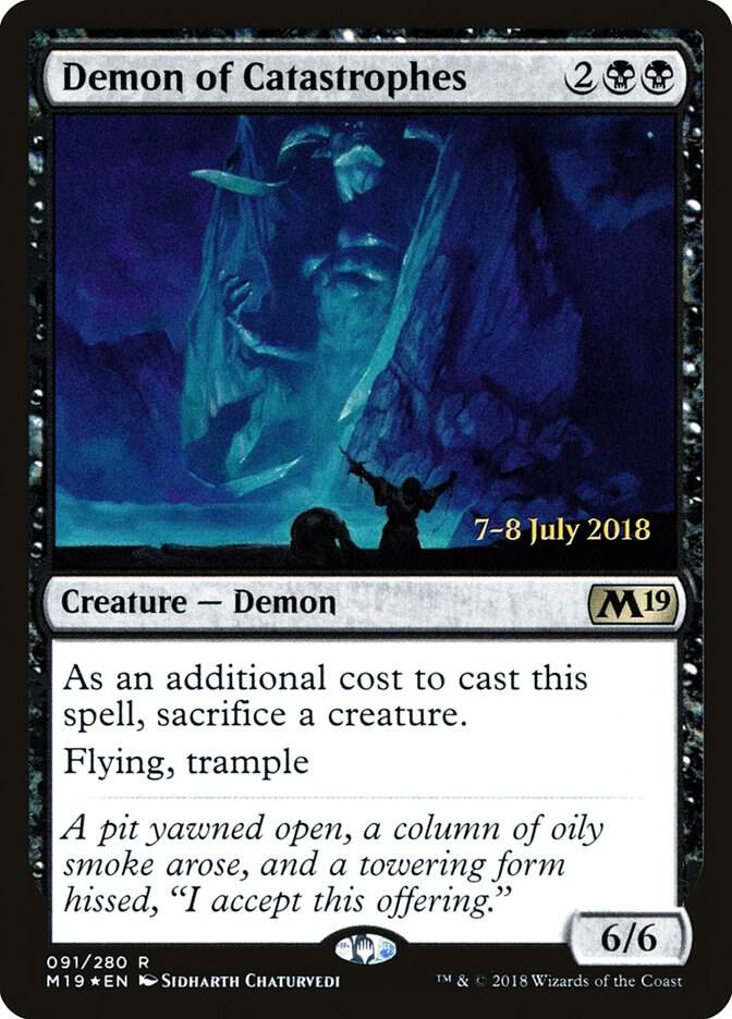 Demon of Catastrophes 91 (Prerelease Cards)  - Foil | Good Games Adelaide SA
