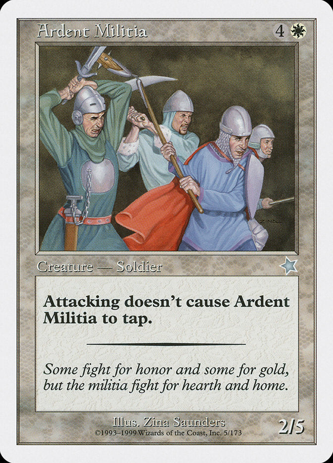 Ardent Militia [Starter 1999] | Good Games Adelaide SA