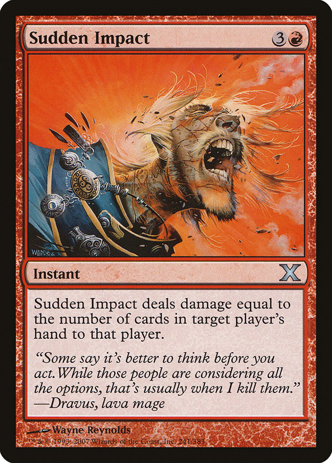 Sudden Impact 241 (10th Edition)  - Foil | Good Games Adelaide SA