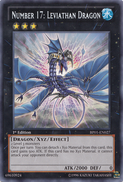 Number 17: Leviathan Dragon [BP01-EN027] Rare | Good Games Adelaide SA
