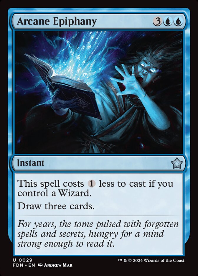 Arcane Epiphany 29 (Foundations)  - Foil | Good Games Adelaide SA