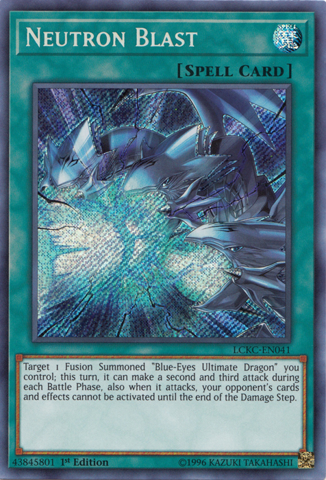 Neutron Blast [LCKC-EN041] Secret Rare | Good Games Adelaide SA