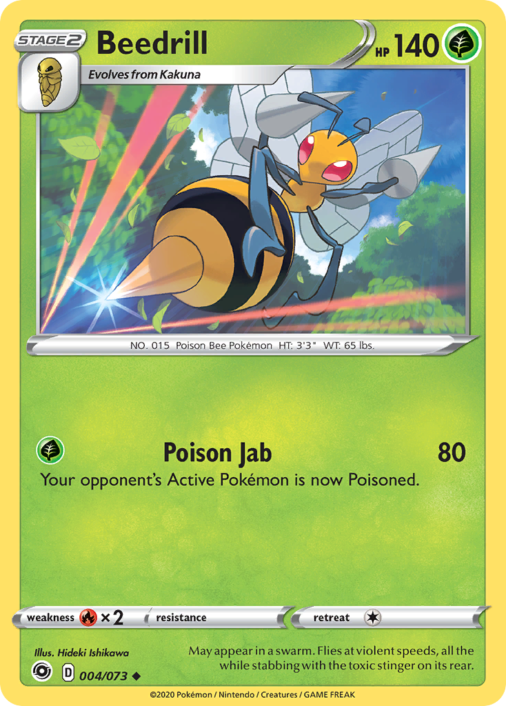 Beedrill (004/073) [Sword & Shield: Champion's Path] | Good Games Adelaide SA