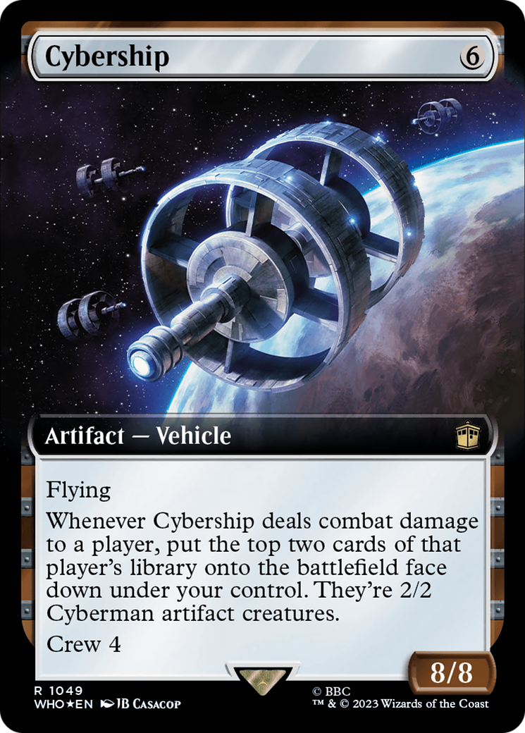 Cybership (Extended Art) (Surge Foil) [Doctor Who] | Good Games Adelaide SA