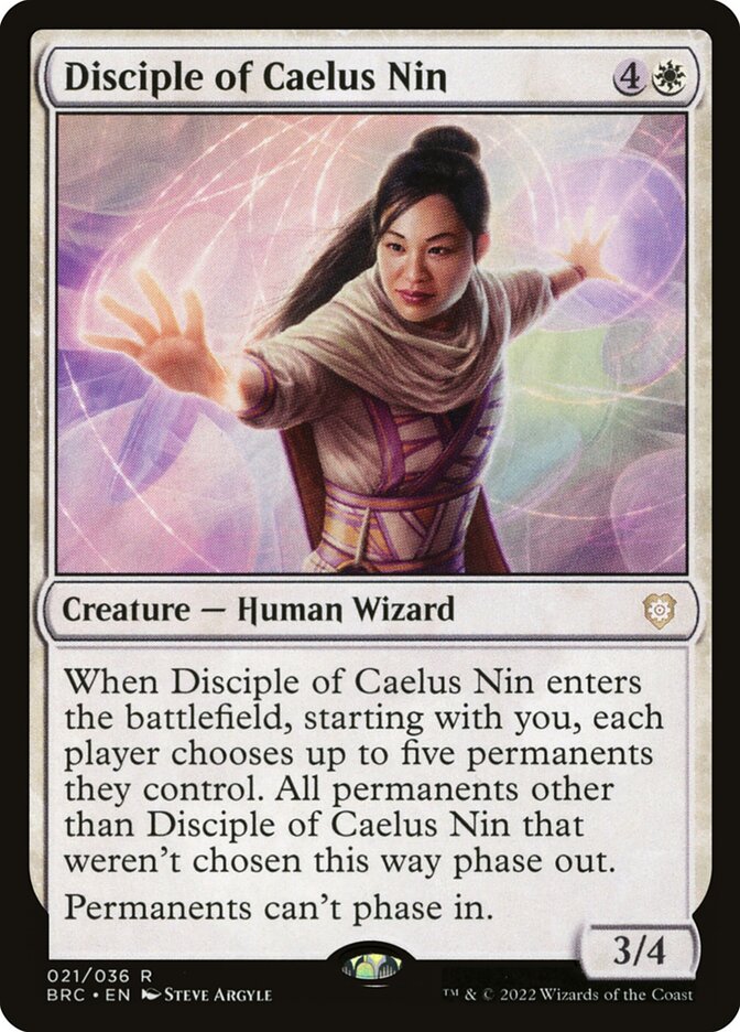 Disciple of Caelus Nin 21 (Commander: The Brothers' War)  - Foil | Good Games Adelaide SA