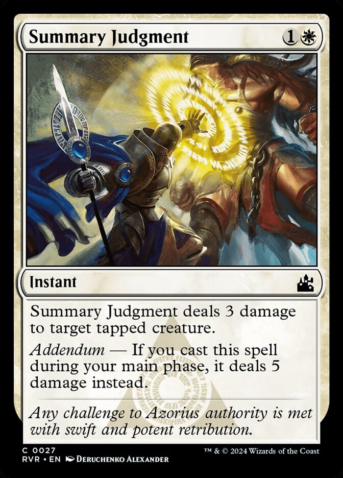 Summary Judgment 27 (Ravnica Remastered)  | Good Games Adelaide SA