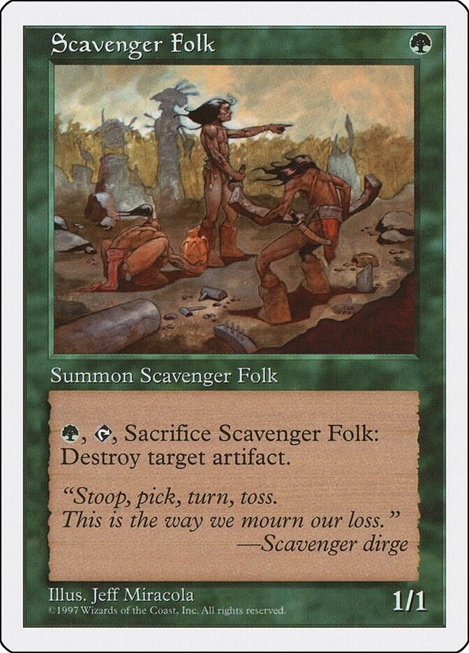 Scavenger Folk 323/455 (Fifth Edition)  | Good Games Adelaide SA