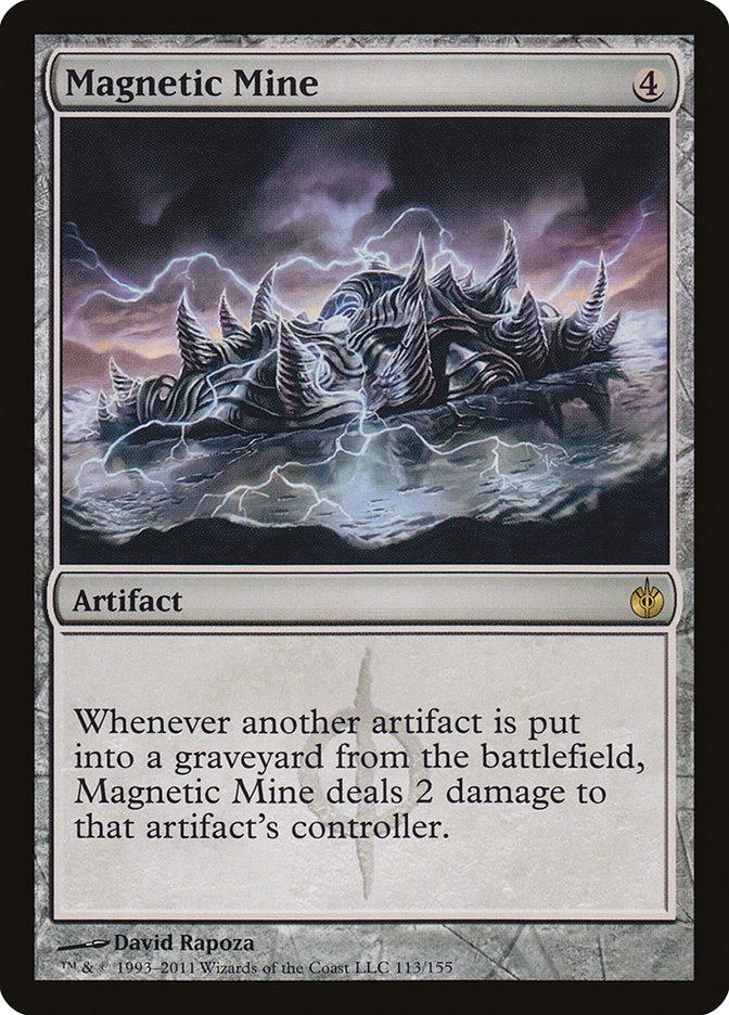 Magnetic Mine 113 (Mirrodin Besieged)  - Foil | Good Games Adelaide SA