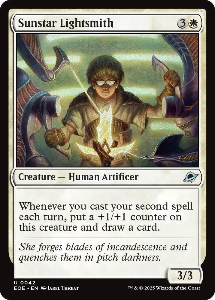 Sunstar Lightsmith 42 (Edge of Eternities)  - Foil | Good Games Adelaide SA