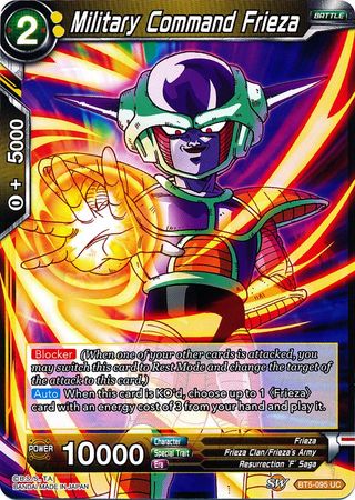 Military Command Frieza (BT5-095) [Miraculous Revival] | Good Games Adelaide SA