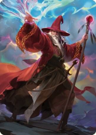 Elminster Art Card 36 81 36 (Art Series: Commander Legends: Battle for Baldur's Gate)  | Good Games Adelaide SA