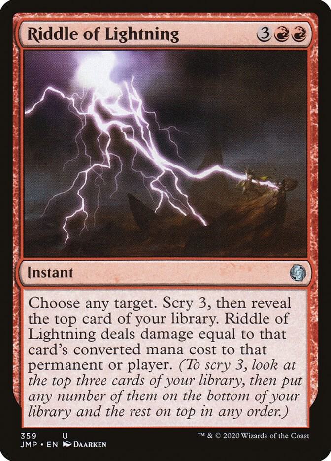 Riddle of Lightning 359 (Jumpstart)  | Good Games Adelaide SA