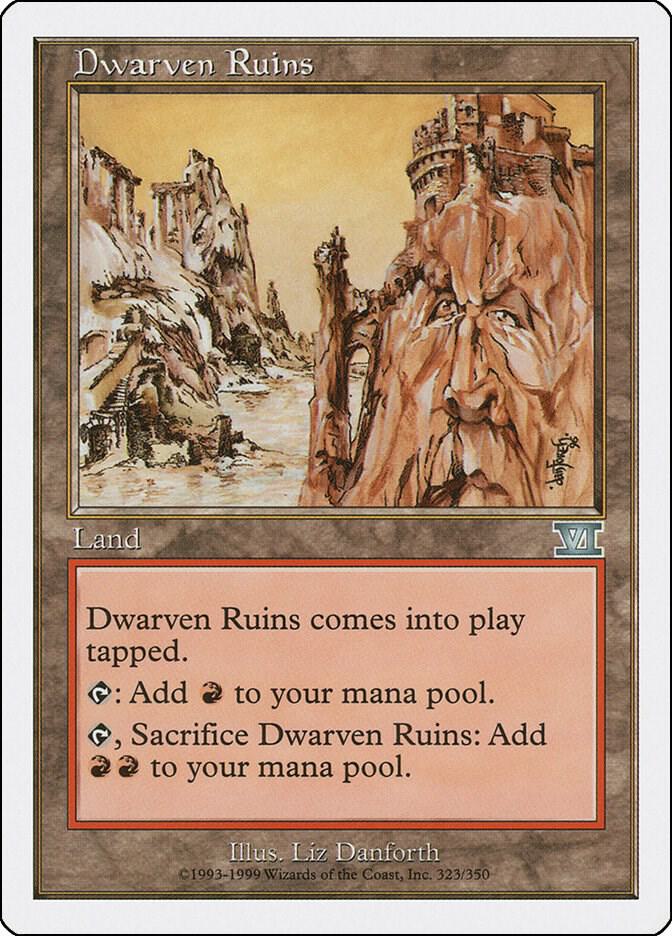 Dwarven Ruins 323 (Classic Sixth Edition)  | Good Games Adelaide SA