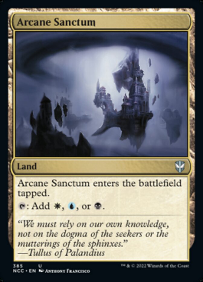 Arcane Sanctum [Streets of New Capenna Commander] | Good Games Adelaide SA