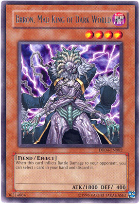 Brron, Mad King of Dark World [DR04-EN082] Rare | Good Games Adelaide SA