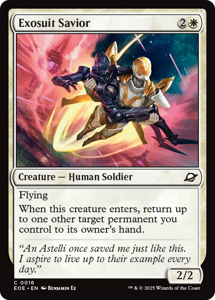 Exosuit Savior [Edge of Eternities] | Good Games Adelaide SA