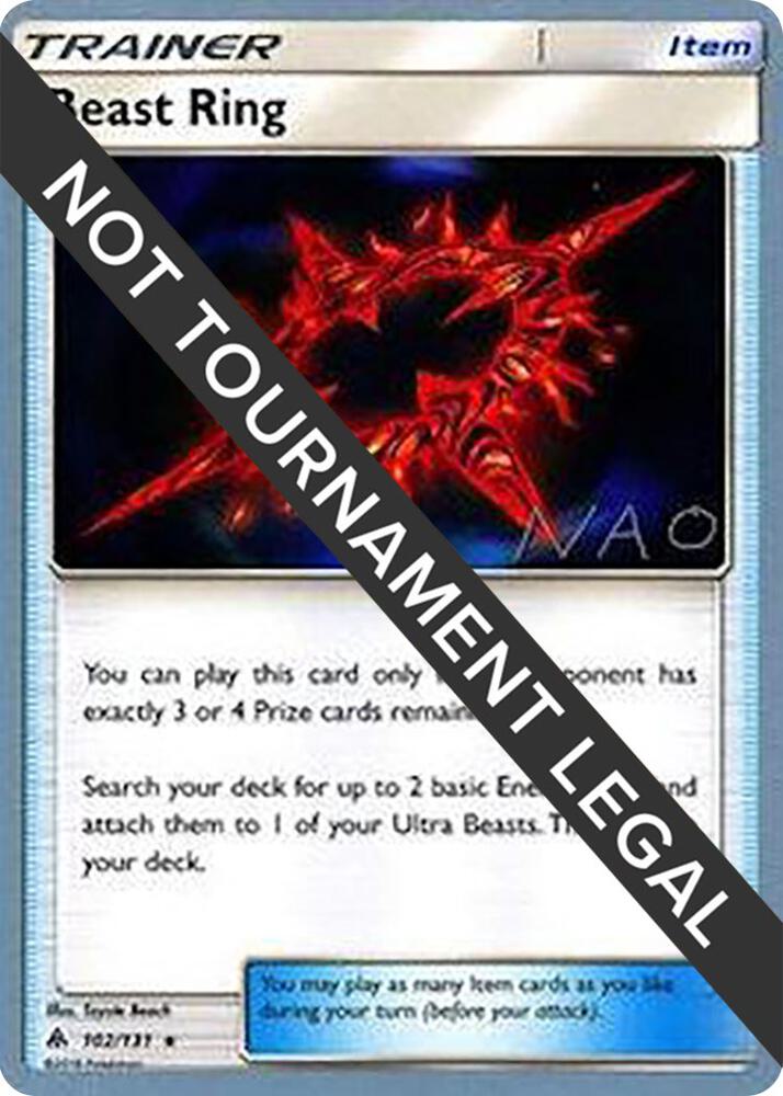 Beast Ring 2018 Naohito Inoue 102/131 (World Championship Decks)  | Good Games Adelaide SA