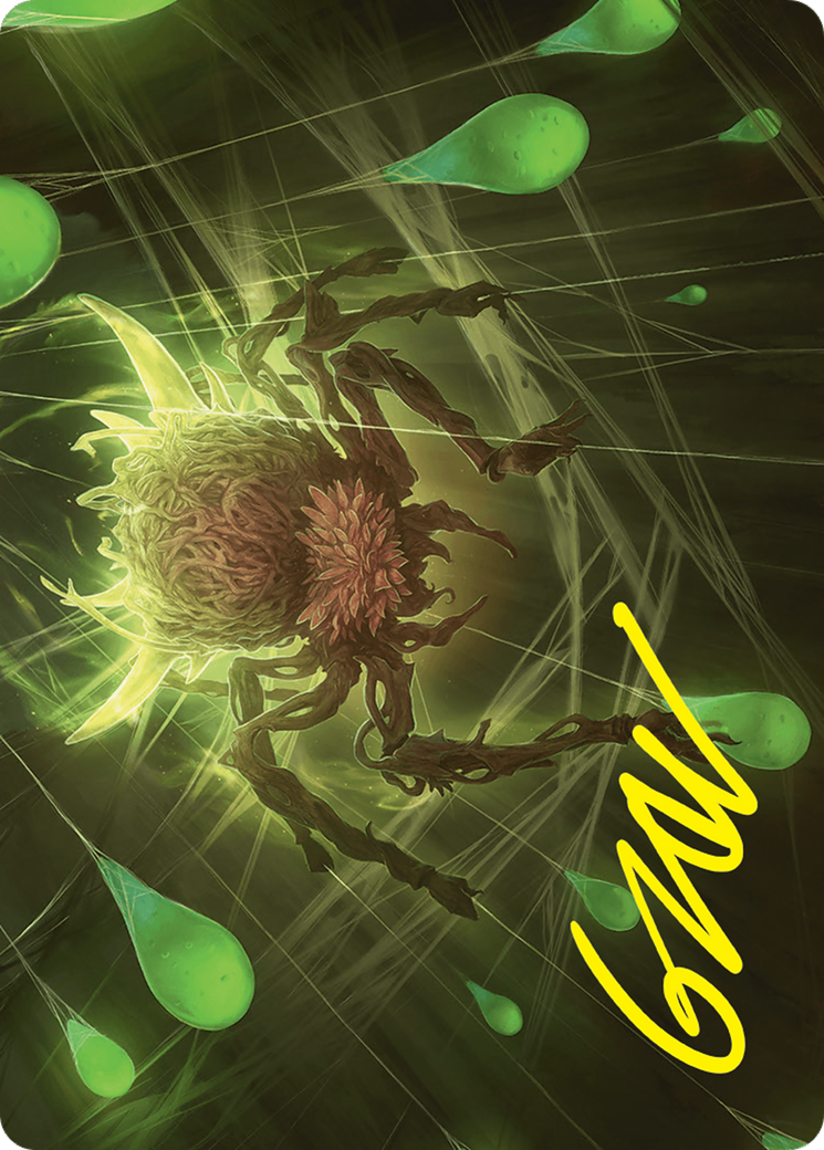 Spinner of Souls Art Card (13/54) (Gold-Stamped Signature) [Foundations Art Series] | Good Games Adelaide SA