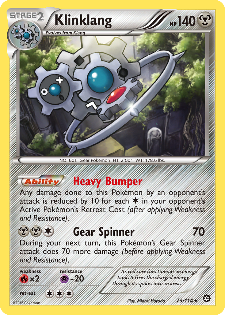 Klinklang (73/114) [XY: Steam Siege] | Good Games Adelaide SA