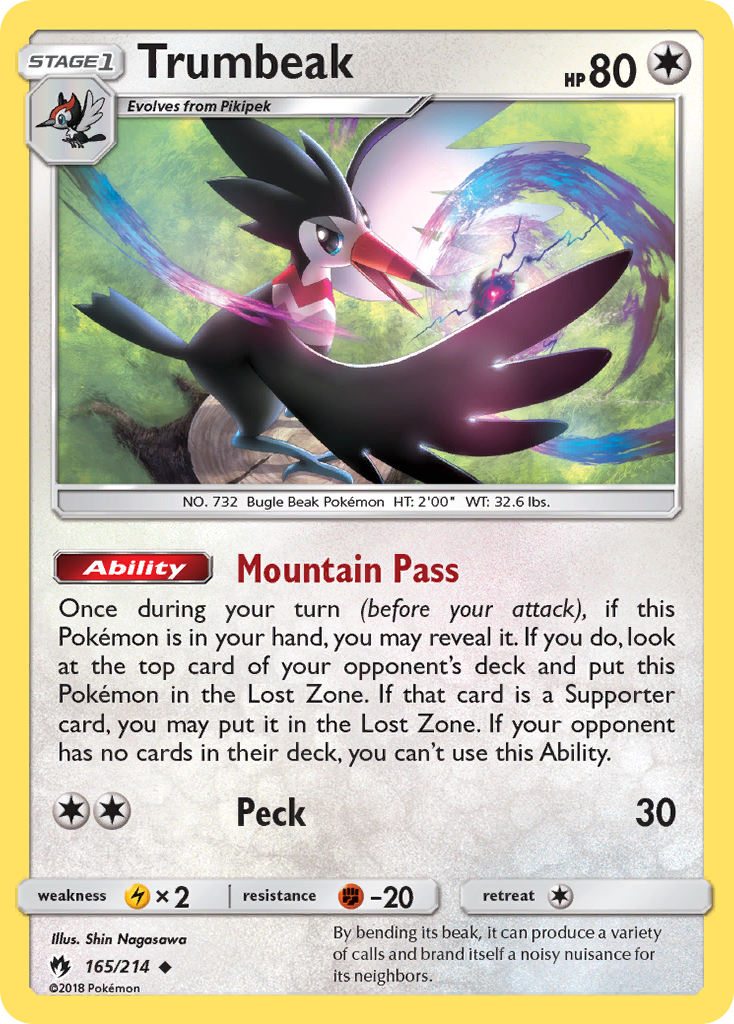 Trumbeak (165/214) [Sun & Moon: Lost Thunder] | Good Games Adelaide SA