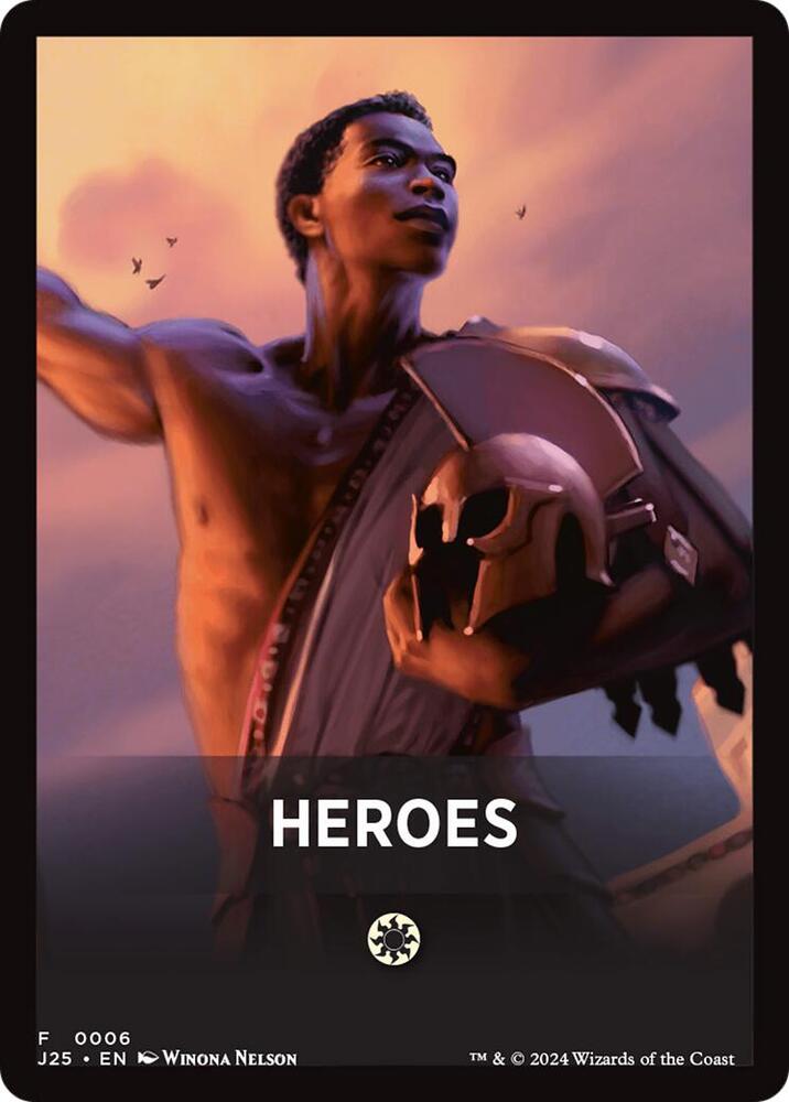 Heroes Theme Card 6 (Foundations Jumpstart)  | Good Games Adelaide SA