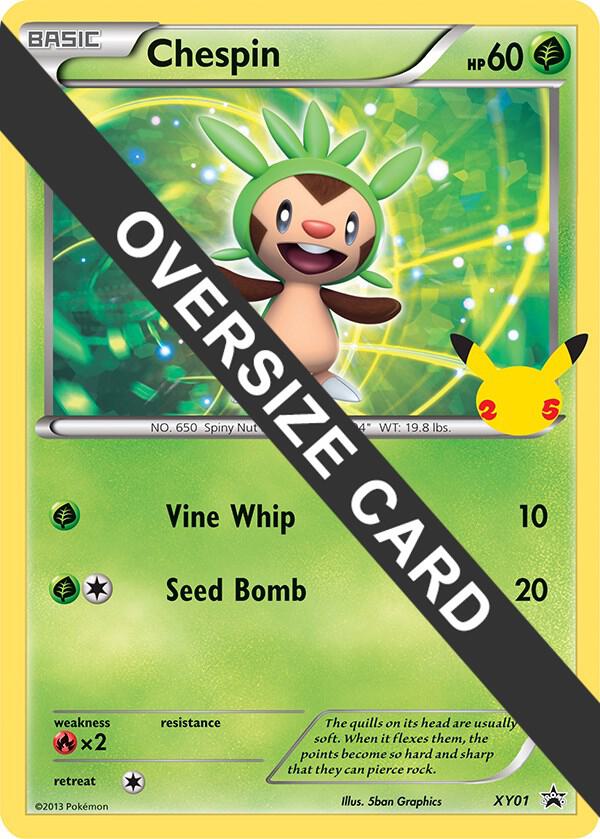 Chespin XY01 (First Partner Pack)  | Good Games Adelaide SA