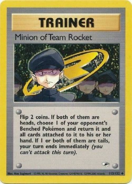 Minion of Team Rocket (113/132) [Gym Heroes Unlimited] | Good Games Adelaide SA