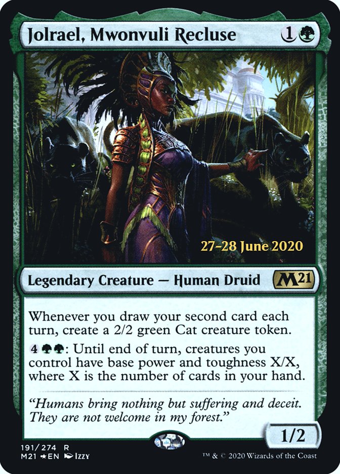 Jolrael, Mwonvuli Recluse  [Core Set 2021 Prerelease Promos] | Good Games Adelaide SA