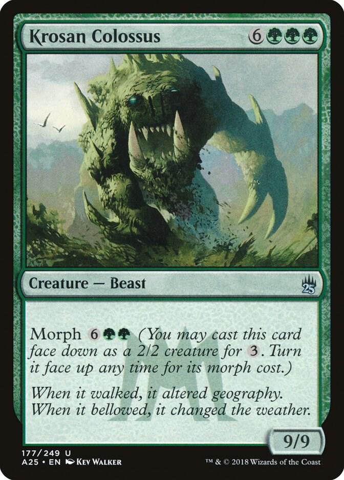 Krosan Colossus 177 (Masters 25)  - Foil | Good Games Adelaide SA