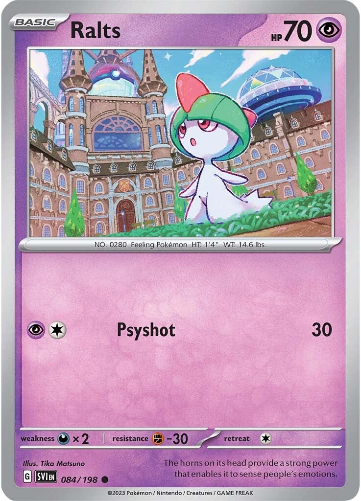 Ralts (084/198) [Scarlet & Violet: Base Set] | Good Games Adelaide SA