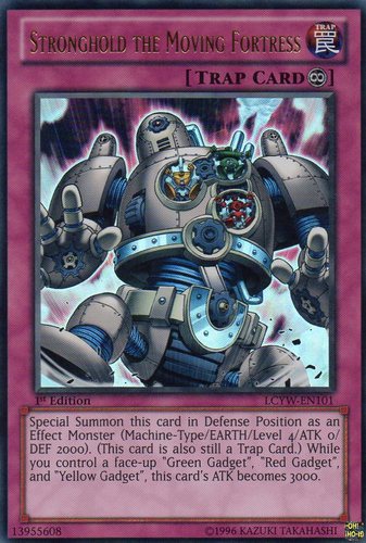 Stronghold the Moving Fortress [LCYW-EN101] Ultra Rare | Good Games Adelaide SA