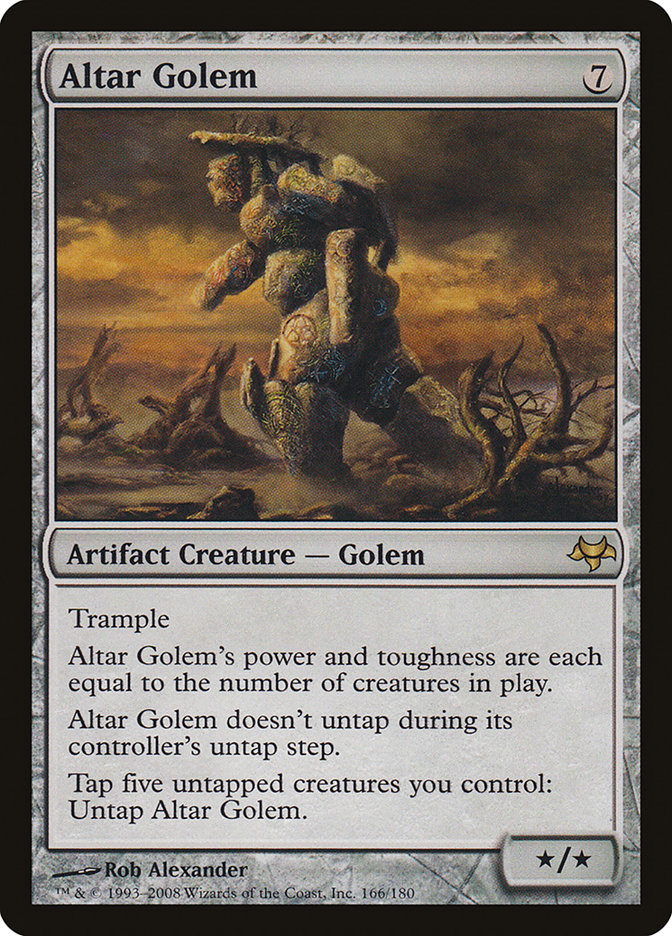 Altar Golem [Eventide] | Good Games Adelaide SA